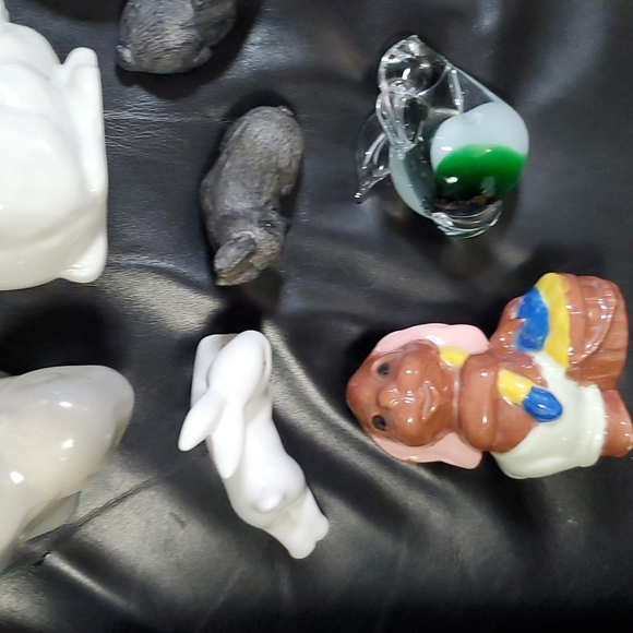 10 Assorted Bunny Cuiro Rabbits - Picture 2 of 9